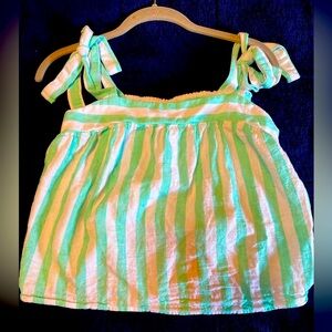 Stoney Clover Lane striped tank. Limited edition. Plus free SCL cup sleeve